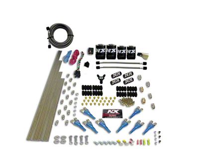 Nitrous Express 8 Cyl Shark Direct Port 4 Solenoids Nitrous - 90506-00