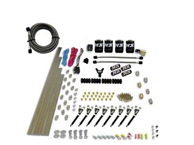 Nitrous Express 8 Cyl VXL Direct Port 4 Solenoids Nitrous - 80019-00