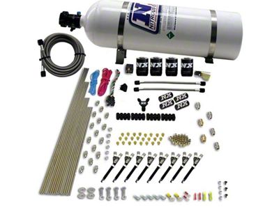 Nitrous Express 8 Cyl VXL Direct Port 4 Solenoids Nitrous - 80019-15