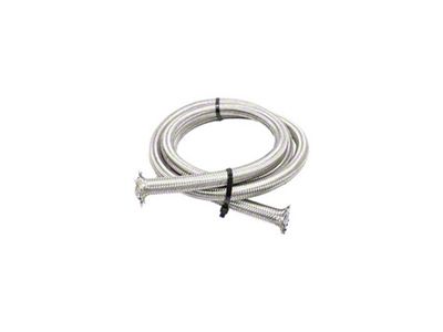Nitrous Express 8AN Braided Stainless PTFE Hose - 5ft - SNF-60805