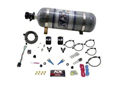 Nitrous Express 92-95 Dodge V8 TBI Dual Nozzle Nitrous Kit - 20213-12
