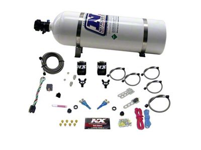Nitrous Express 92-95 Dodge V8 TBI Dual Nozzle Nitrous Kit - 20213-15