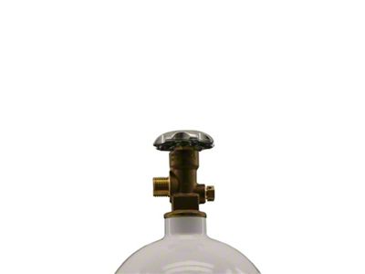 Nitrous Express Brass Bottle Valve Fits 15lb Bottles - 11700-15