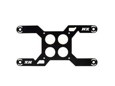 Nitrous Express Carb Plate Solenoid Bracket for Dominator 4 Solenoid - 15729D