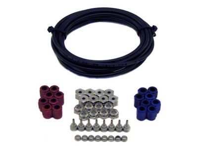 Nitrous Express D-2 Black Hose Conversion for 4 Cyl Direct - NX401