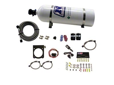 Nitrous Express Dodge 3.6L V6 Nitrous Plate Kit 50-200HP w/15lb - 20971-15