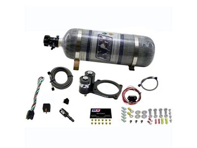 Nitrous Express Dodge Hellcat/Demon Nitrous Plate Kit w/12lb Bottle - 20943-12