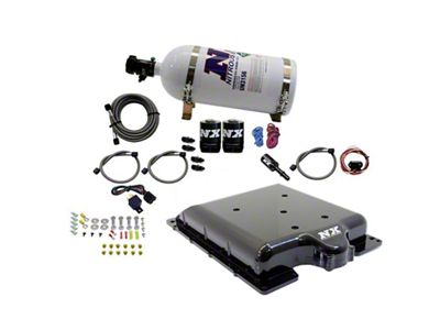 Nitrous Express Dodge Hellcat/Demon Supercharger Lid Nitrous Kit 100-400HP w/10lb - 20972-10