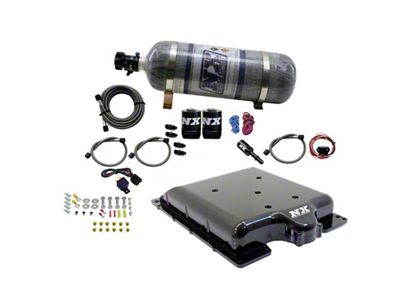 Nitrous Express Dodge Hellcat/Demon Supercharger Lid Nitrous Kit 100-400HP w/12lb - 20972-12