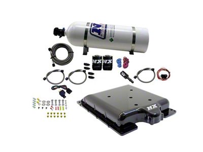 Nitrous Express Dodge Hellcat/Demon Supercharger Lid Nitrous Kit 100-400HP w/15lb - 20972-15