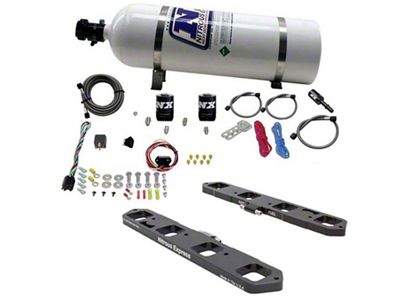 Nitrous Express Dodge Hemi 5.7L/6.1L/6.4L Direct Port Plate System w/15lb - 20958-15
