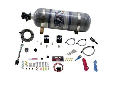 Nitrous Express Dodge Hemi/SRT8 Single Nozzle Fly By Wire Nitrous - 20918-12