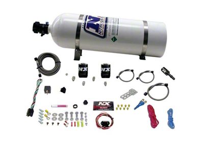 Nitrous Express Dodge Hemi/SRT8 Single Nozzle Fly By Wire Nitrous - 20918-15