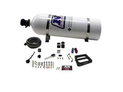 Nitrous Express Dom/Gasoline RNC Nitrous Kit w/15lb Bottle - 55070-15