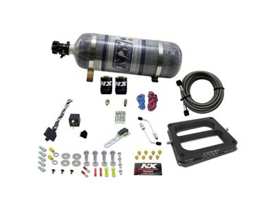 Nitrous Express Dominator/Alcohol Nitrous Kit 50-300HP w/Composite Bottle - 30075-12