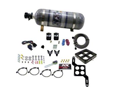 Nitrous Express Dominator Billet Crossbar Pro-Power Nitrous Kit 100-500HP w/Composite - 60547-12