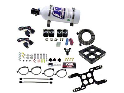 Nitrous Express Dominator Dual Stage Billet Crossbar Nitrous Kit 50-300 - 66047-05