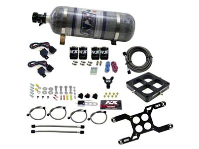 Nitrous Express Dominator Dual Stage Billet Crossbar Nitrous Kit 50-300 - 66047-12