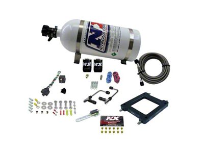 Nitrous Express Dominator Gemini Stage 6 Nitrous Kit 50-300HP w/10lb - 60070-10