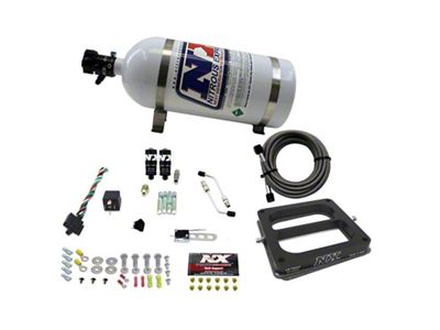 Nitrous Express Dominator Hitman Plus Nitrous Kit 50-200HP w/10lb Bottle - 40071-10