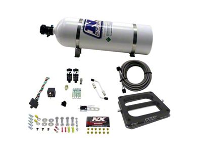 Nitrous Express Dominator Hitman Plus Nitrous Kit 50-200HP w/15lb Bottle - 40071-15
