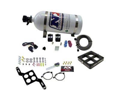 Nitrous Express Dominator Single Entry Crossbar Pro-Power Nitrous Kit 100-500HP - 63570-10