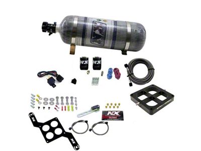 Nitrous Express Dominator Single Entry Crossbar Pro-Power Nitrous Kit 100-500HP - 63570-12
