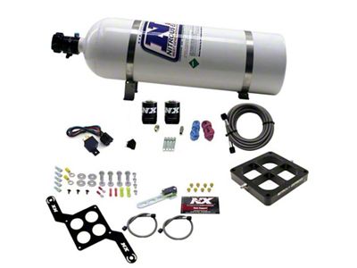 Nitrous Express Dominator Single Entry Crossbar Pro-Power Nitrous Kit 100-500HP - 63570-15