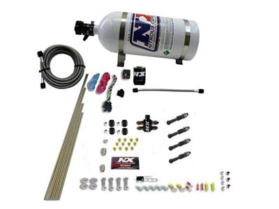 Nitrous Express Dry Direct Port Nitrous Kit 4 Cyl w/10lb - 93046-10
