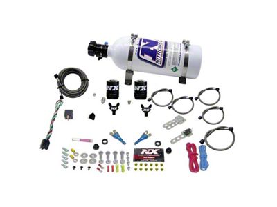 Nitrous Express Dual Nozzle Sport Compact Nitrous Kit 35-50-75HP w/5lb - 20616-05