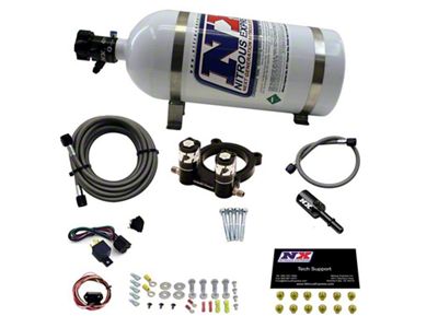 Nitrous Express Ford 2.3L Ecoboost Nitrous Plate Kit w/10lb Bottle - 20954-10