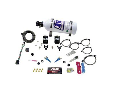 Nitrous Express Ford EFI Dual Nozzle Nitrous Kit 100-300HP w/5lb - 20115-05