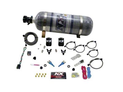 Nitrous Express Ford EFI Dual Nozzle Nitrous Kit 100-300HP w/Composite - 20115-12