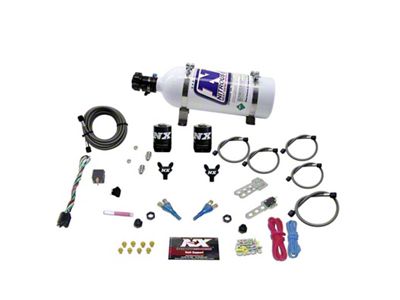 Nitrous Express GM EFI Dual Nozzle Nitrous Kit 100-300HP w/5lb - 20215-05