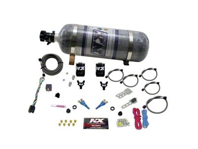 Nitrous Express GM EFI Dual Nozzle Nitrous Kit 100-300HP w/Composite - 20215-12