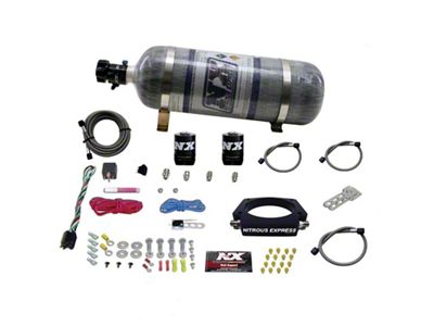 Nitrous Express GM LS 102mm Nitrous Plate Kit 50-400HP w/12lb - 20933-12
