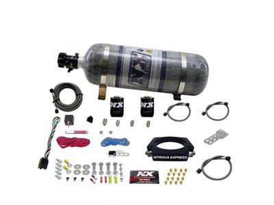 Nitrous Express GM LS 90mm Nitrous Plate Kit 50-400HP w/12lb - 20934-12