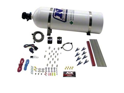 Nitrous Express GM LT1/LS1 Pro Piranha Nozzle Gas Nitrous Kit - 80010-15
