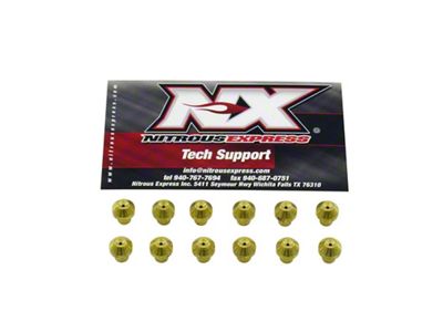 Nitrous Express GM LT1/LS1 Pro Piranha Nozzle Jet Pack - 80010JP