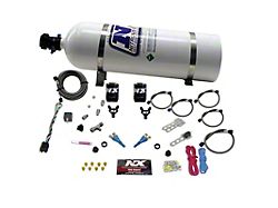 Nitrous Express GM TBI Nitrous Kit 50-125HP w/15lb Bottle - 20218-15
