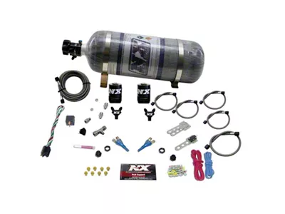 Nitrous Express GM TBI Nitrous Kit 50-125HP w/Composite Bottle - 20218-12