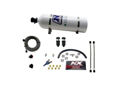 Nitrous Express Hitman EFI Single Nozzle Piranha Nitrous Kit 35-75HP - 20001-15