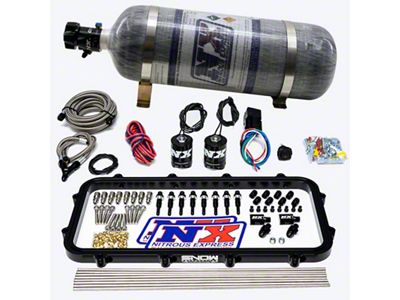 Nitrous Express Holley Hi-Ram Dry Direct Port Plate Nitrous System - 20963-12