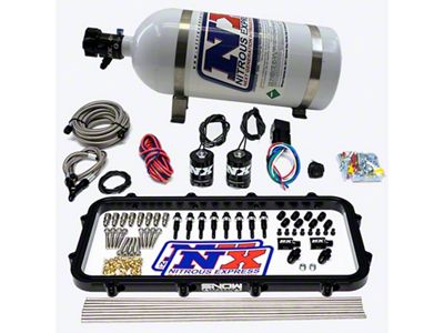 Nitrous Express Holley Hi-Ram Dry Direct Port Plate Nitrous System - 20963-15