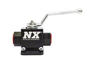 Nitrous Express Lightweight Billet In-Line Valve 1.5in I.D Without Fittings - 15159