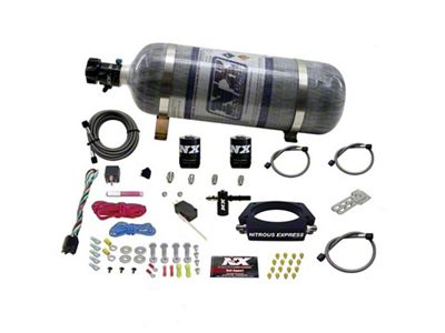 Nitrous Express LT2 C8 Nitrous Plate Kit 50-300HP w/Composite Bottle - 20962-12