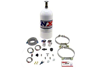 Nitrous Express Mainline EFI Single Nozzle Nitrous Kit w/10lb Bottle