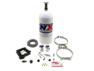 Nitrous Express Mainline Q-Jet Carb Nitrous Kit w/10lb Bottle - ML1002