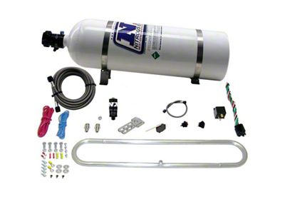 Nitrous Express N-Tercooler System w/15lb Bottle Remote Mount Solenoid - 20000R-15
