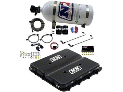 Nitrous Express Nitrous Kit w/Billet LT4 Supercharger Lid w/10lb Bottle - 20939-10